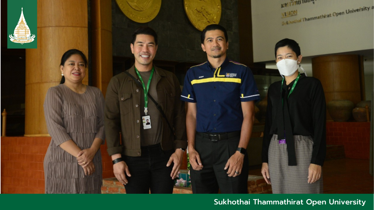 STOU welcomes guest from Universiti Teknologi MARA (UiTM), Malaysia