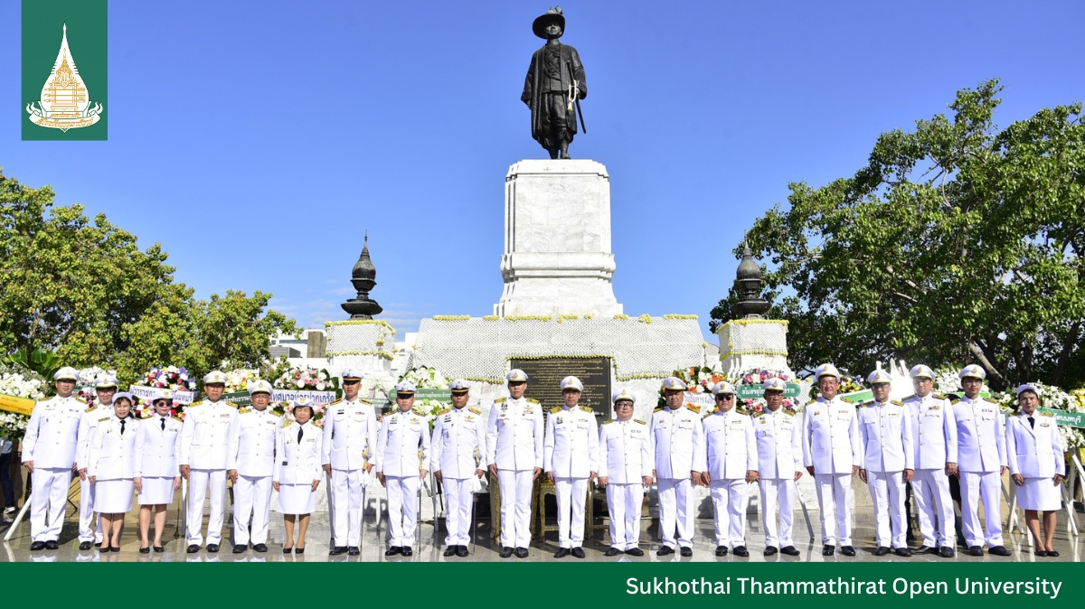 STOU Holds Memorial Ceremony for King Prajadhipok