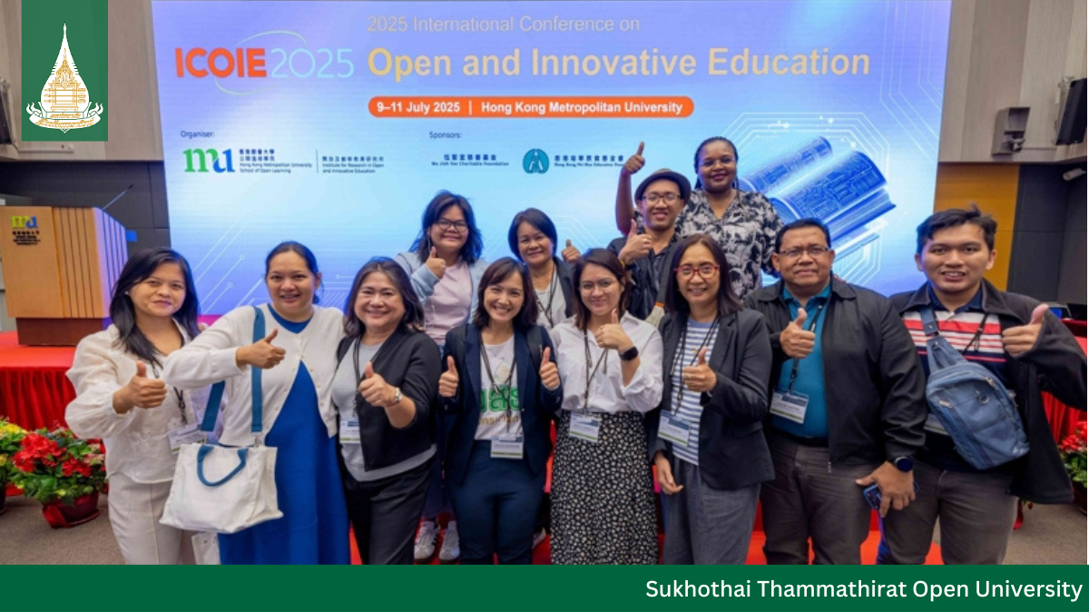 STOU at ICOIE2025 Conference in Hong Kong
