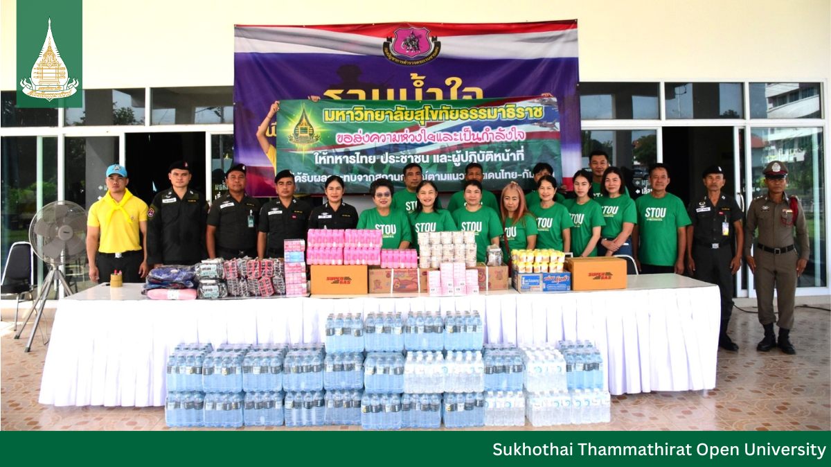 STOU assists victims of Thai-Cambodian border clashes