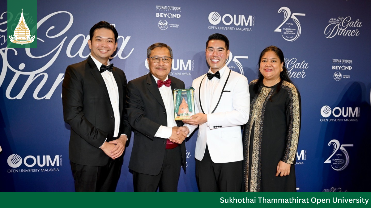 STOU Executives Join OUM’s 25th Anniversary Gala Dinner in Malaysia