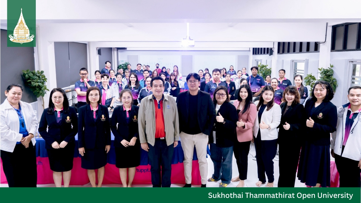 STOU organized workshop on “Developing of Online Teaching and Learning Management”