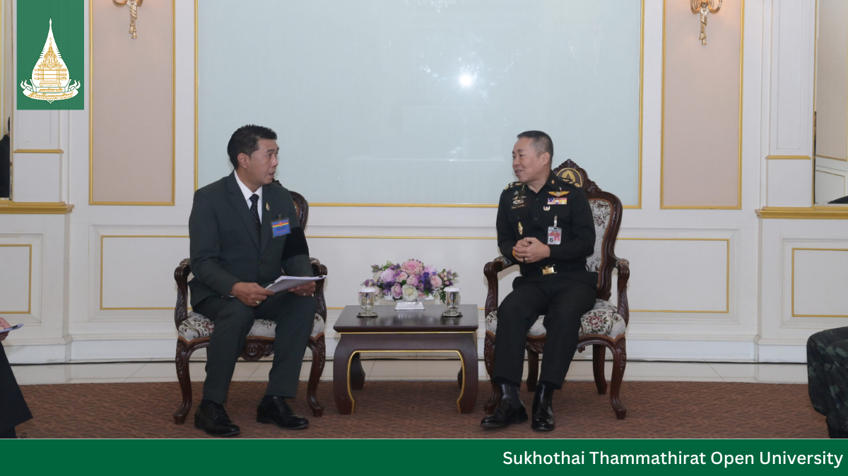 STOU Meets Army Chief of Staff to Boost Educational Cooperation