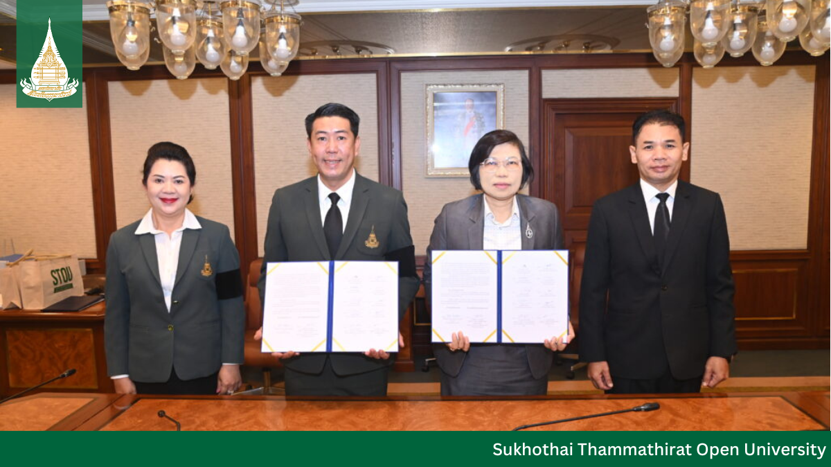 STOU Partners with Phetchaburi Secondary Educational Office to Launch Pre-Degree Program in 22 Schools, Embracing the Digital Education Era