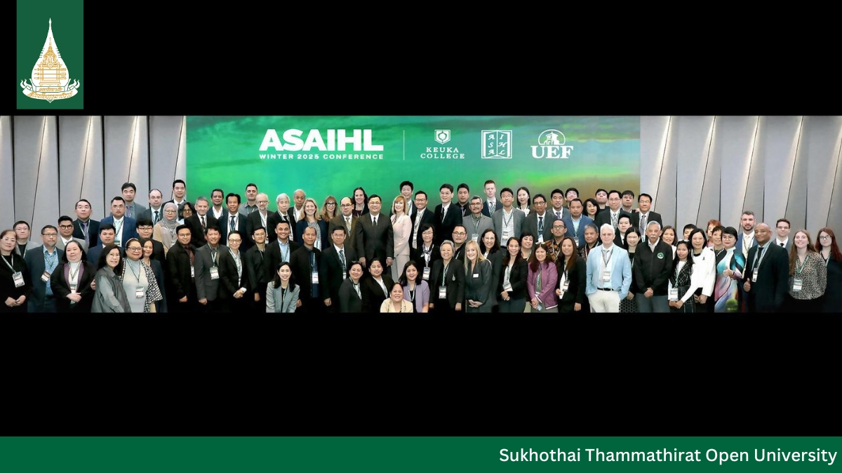 STOU joined ASAIHL Conference 2025