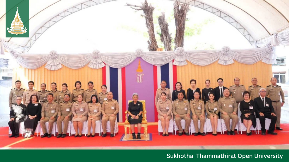 HRH Princess Maha Chakri Sirindhorn Presides over the Opening of “Phorn Panya Library” at Sawankhalok District Prison