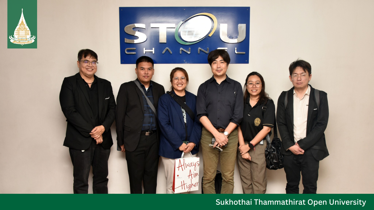Chiba University Executives Visit STOU to Strengthen Academic Ties